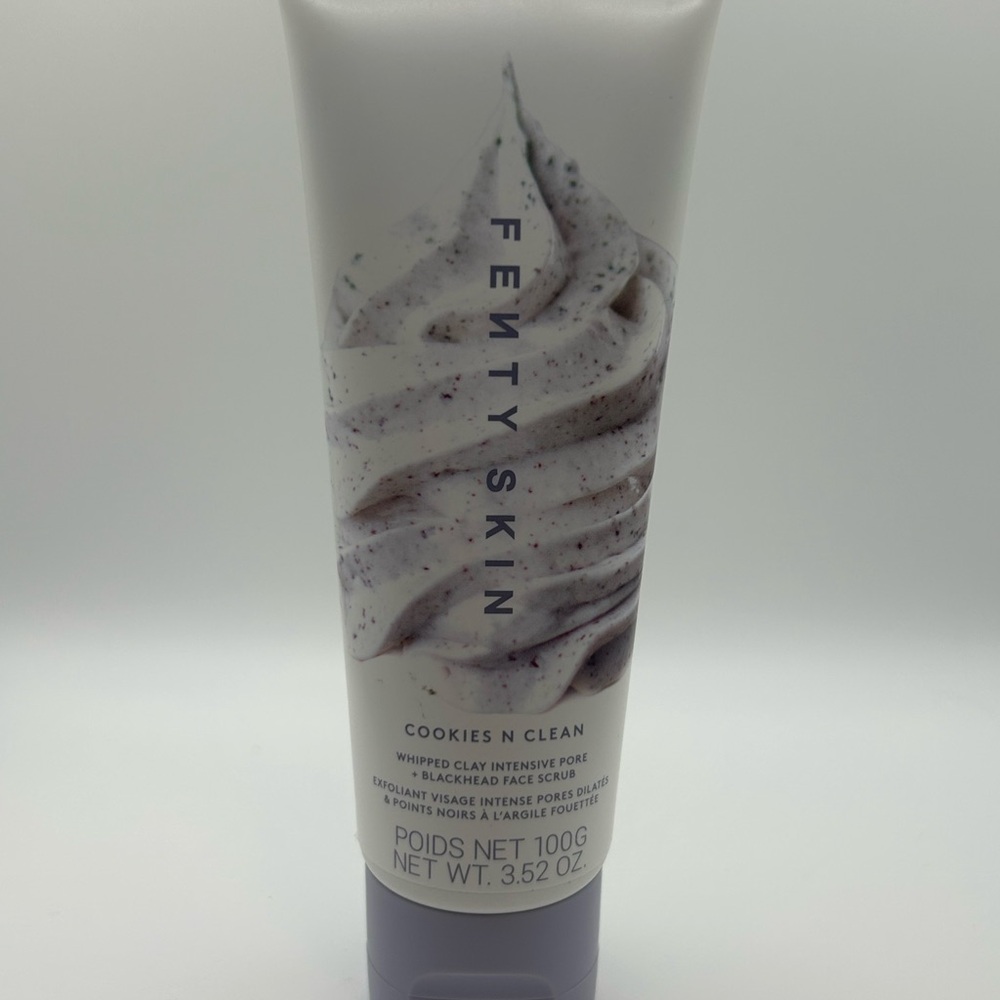 Fenty Skin Cookies N Clean Whipped Clay Scrub - White & Purple Speckle